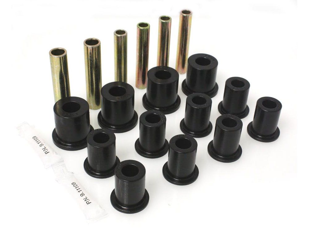 Pickup 1/2, 3/4 & 1 ton 1971-1987 Chevy/GMC 4WD Front Spring and Shackle Bushing Kit by Energy Suspension
