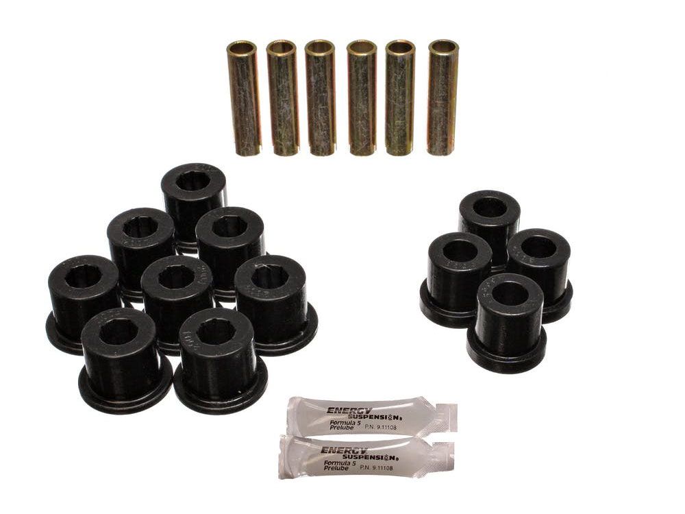 Blazer 1981-1987 Chevy/GMC 4WD Rear Spring and 1-3/8" OD / 1.5" Main Eye Shackle Bushing Kit by Energy Suspension