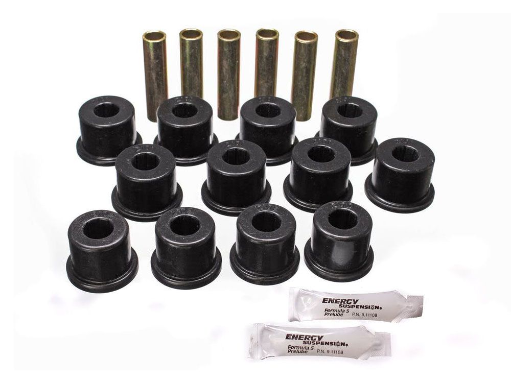 Suburban 1/2 & 3/4 ton 1988-1999 Chevy/GMC 4WD Rear Spring and Shackle Bushing Kit by Energy Suspension