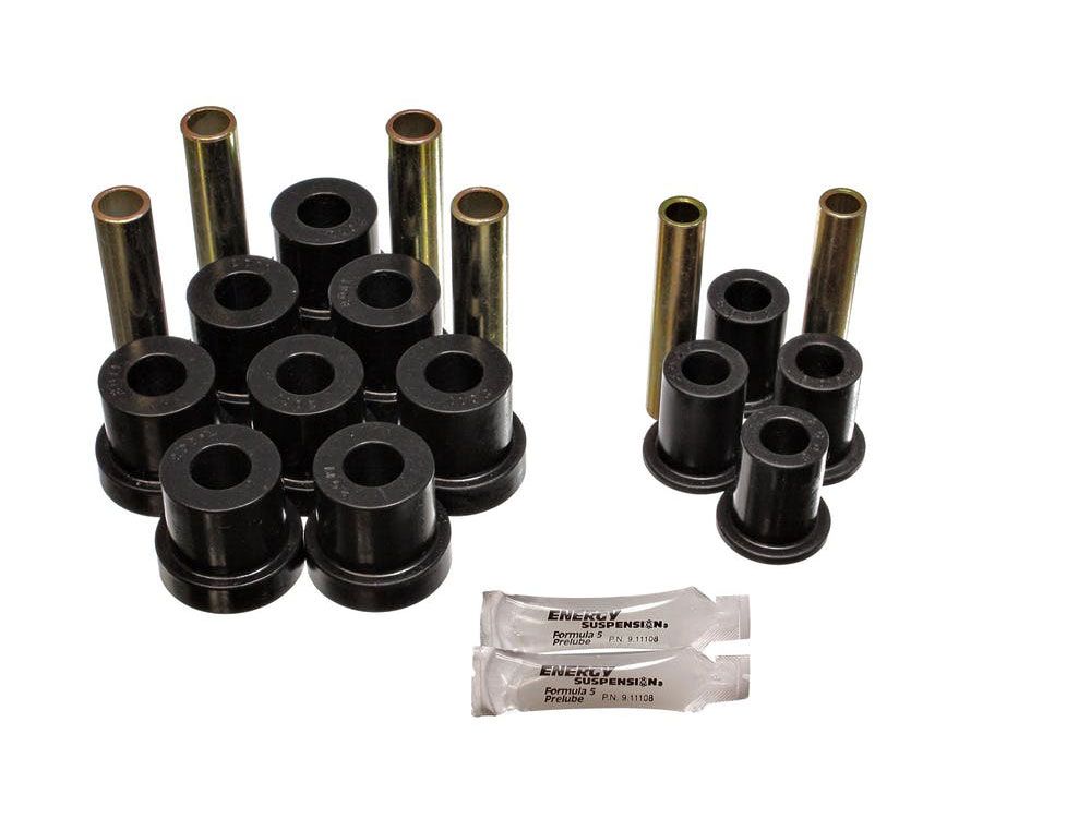 Suburban 1/2 & 3/4 ton 1988-1991 Chevy/GMC 4WD Front Spring and Shackle Bushing Kit by Energy Suspension
