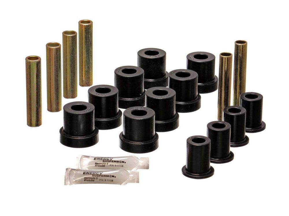Suburban 1/2 & 3/4 ton 1967-1970 Chevy/GMC 4WD Front Spring and Shackle Bushing Kit by Energy Suspension
