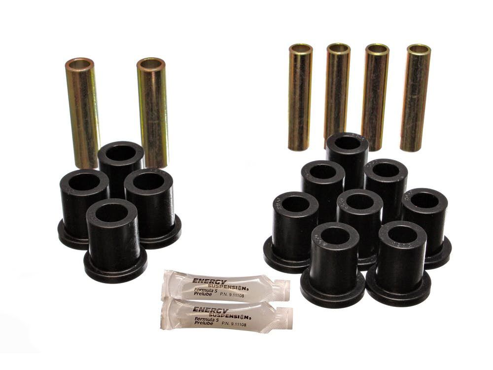F250/F350 1980-1996 Ford 2WD Rear Spring and Common Frame Shackle Bushing Kit by Energy Suspension
