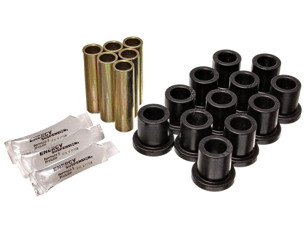 F100/F150 1957-1972 Ford 2WD Rear Spring and Shackle Bushing Kit by Energy Suspension