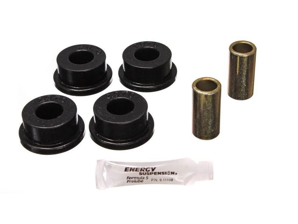 F350 1980-1998 Ford 2WD w/ 2" I.D. Springs Rear Frame Shackle Bushing Kit by Energy Suspension