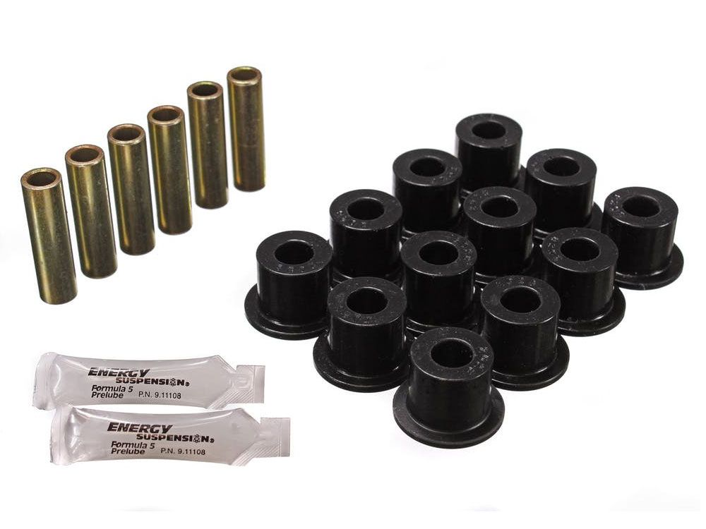 Scout II 1972-1981 International Front/Rear Spring and Shackle Bushing Kit by Energy Suspension