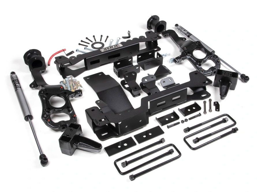 4" 2021-2023 Ford F150 4WD Lift Kit by Zone