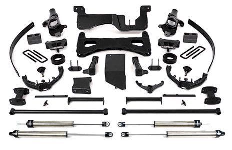 8" 2007-2008 Chevy Silverado 2500HD 4WD Upgraded Performance Lift Kit by Fabtech