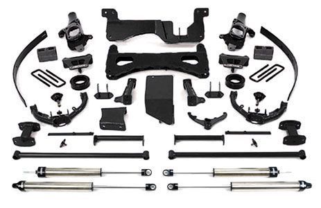 8" 2007-2008 GMC Sierra 2500HD 4WD Upgraded Performance Lift Kit by Fabtech