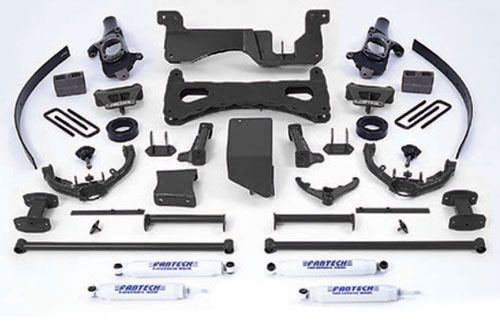 8" 2001-2006 GMC Sierra 2500HD 4WD Performance Lift Kit by Fabtech