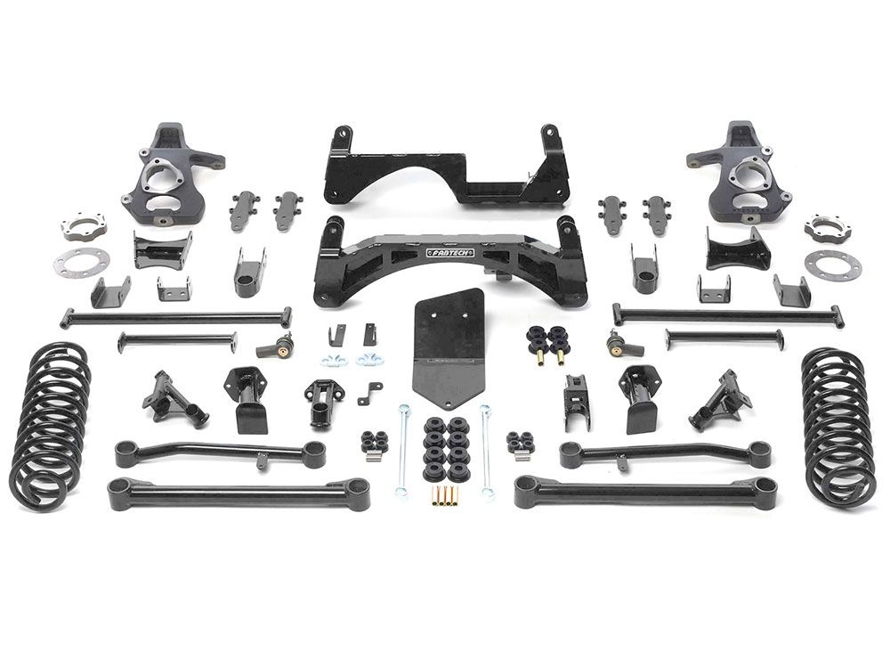 6" 2007-2014 Chevy Tahoe 1500 4WD w/o AutoRide Lift Kit by Fabtech