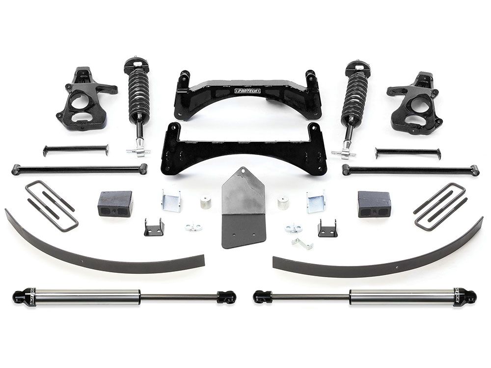 6" 2007-2013 Chevy Silverado 1500 2WD Performance Lift Kit w/ 2.5 CoilOvers by Fabtech