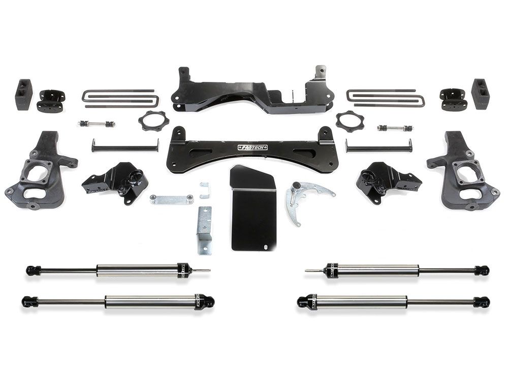 6" 2001-2010 GMC Sierra 2500HD 4WD Upgraded RTS Lift Kit by Fabtech