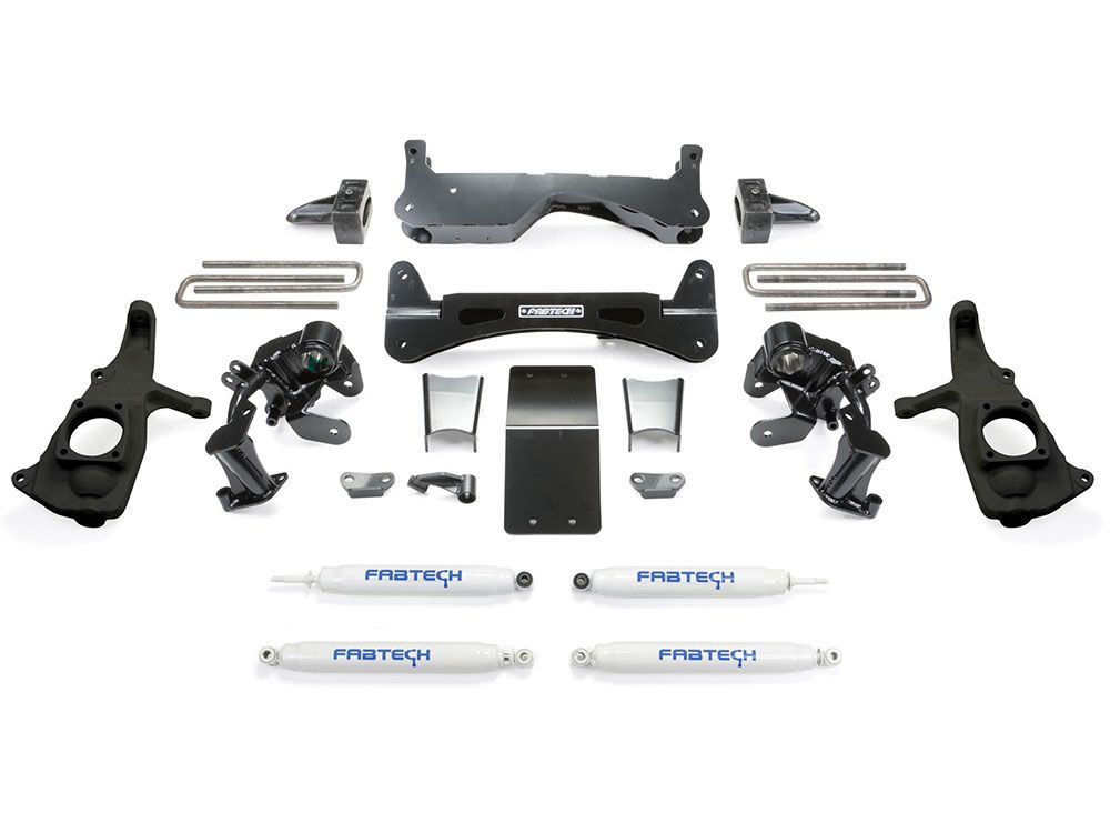 6" 2011-2019 GMC Sierra 2500HD 4wd/2wd RTS Performance Lift Kit by Fabtech