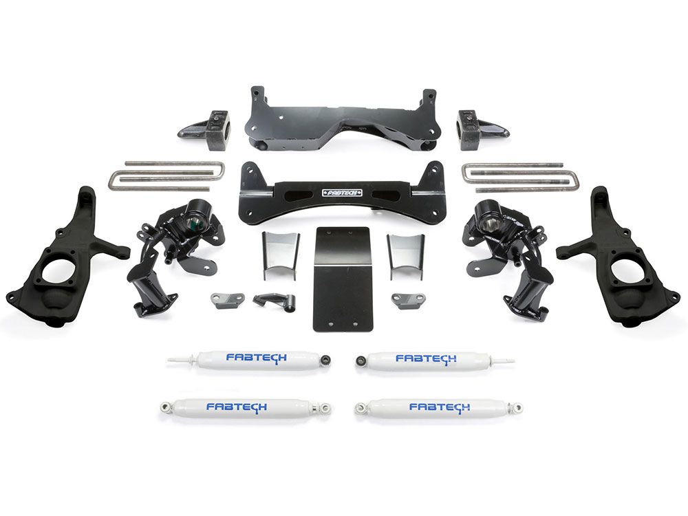 6" 2011-2019 Chevy Silverado 3500HD 4WD RTS Lift Kit by Fabtech