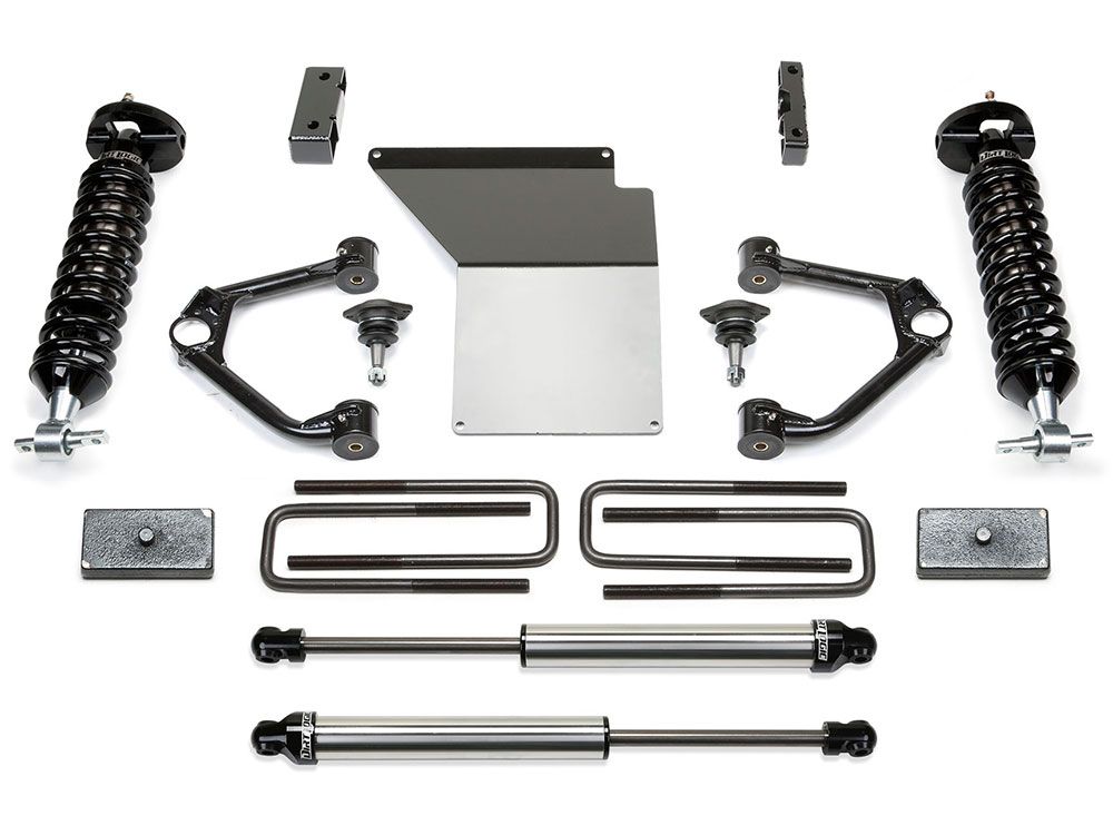 4" 2007-2013 Chevy Silverado 1500 4WD Budget Lift Kit w/ DirtLogics by Fabtech