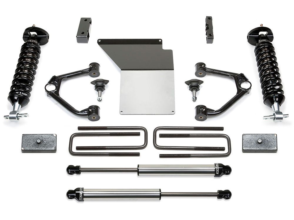 4" 2007-2013 GMC Sierra 1500 4WD Budget Lift Kit w/ DirtLogics by Fabtech
