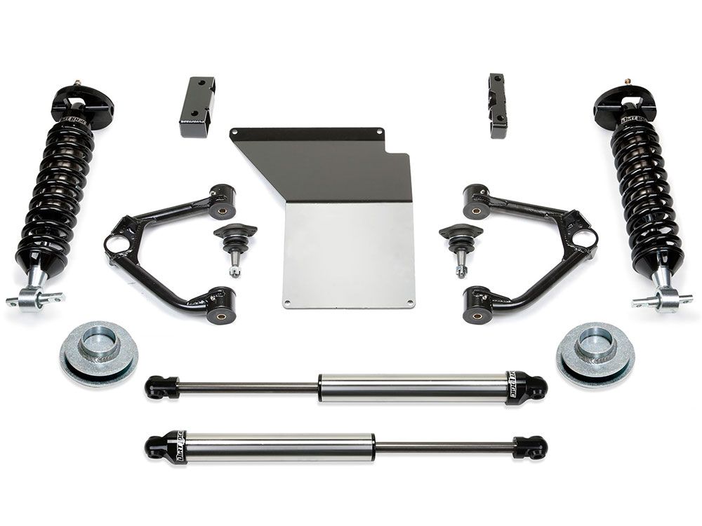 4" 2007-2014 Chevy Suburban / Tahoe 1500 4WD Coilover Lift Kit by Fabtech