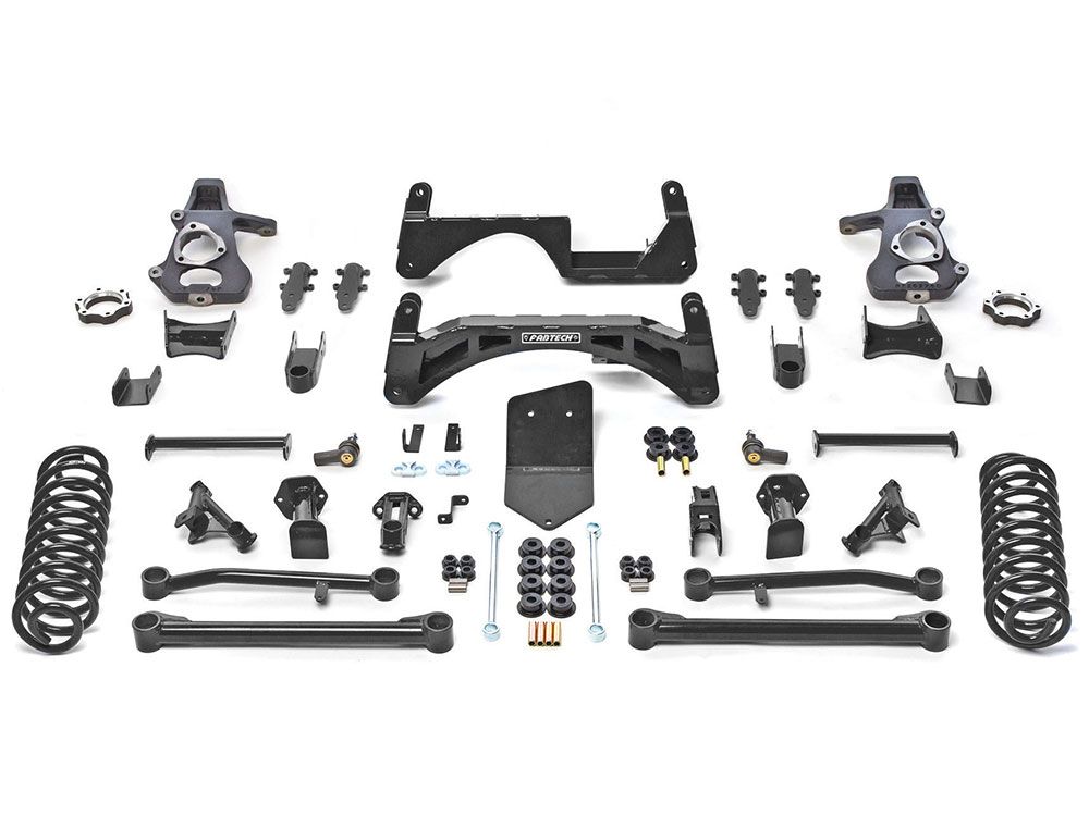 6" 2015-2016 GMC Yukon XL 1500 4wd & 2wd Lift Kit by Fabtech