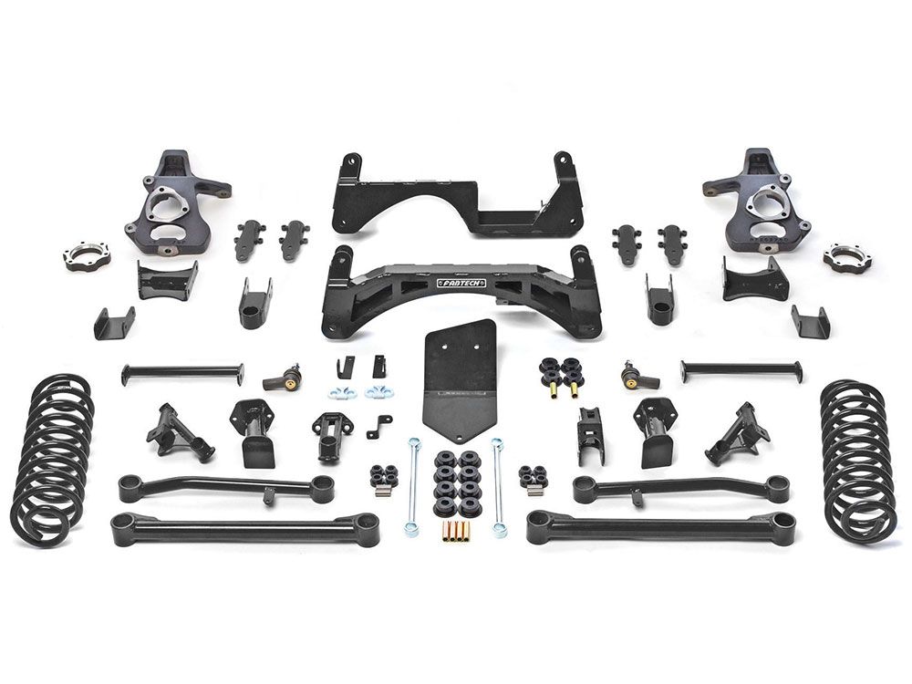 6" 2015-2016 Chevy Suburban 1500 4wd & 2wd Lift Kit by Fabtech
