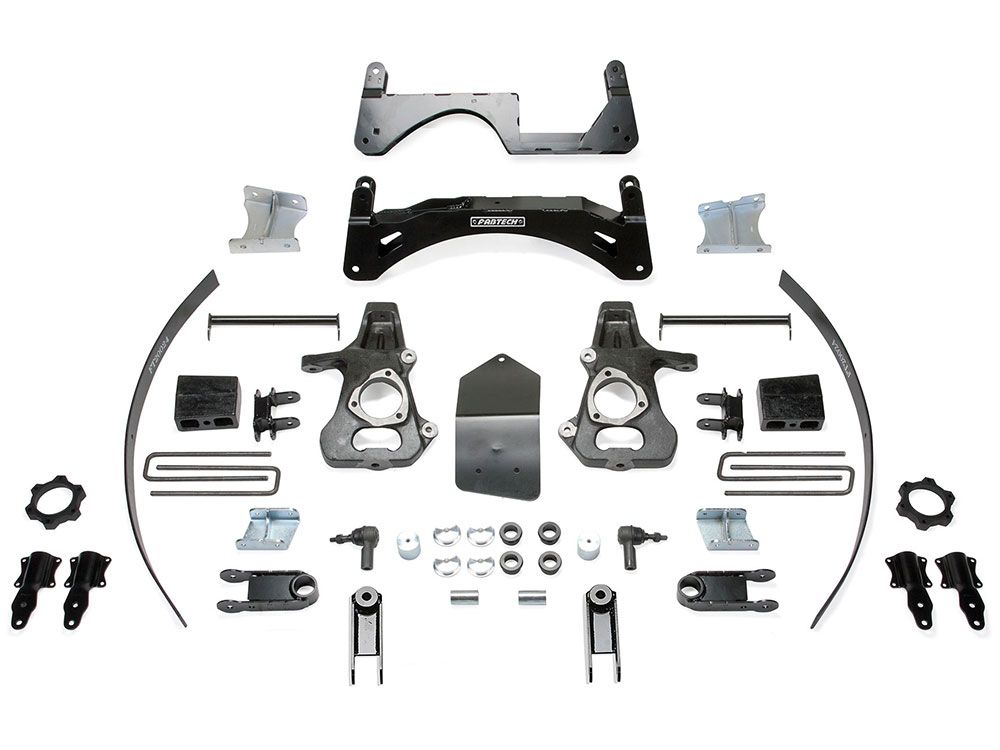 6" 2014-2018 GMC Denali 1500 4WD (w/cast steel factory arms) Basic Lift Kit by Fabtech
