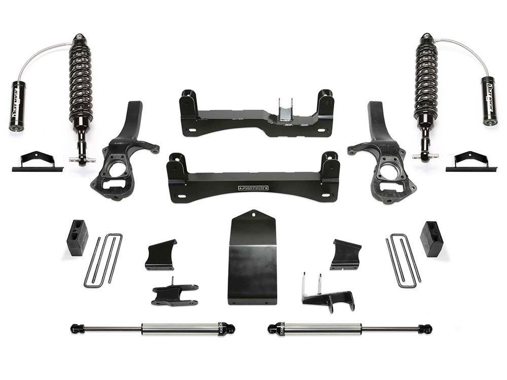 4" 2019-2023 Chevy Silverado 1500 Trail Boss 4wd Coilover Lift Kit Fabtech