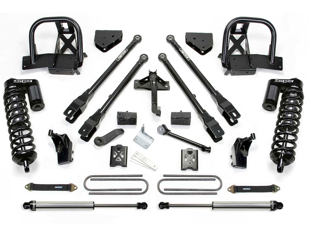 6" 2008-2010 Ford F350 4WD 4 Link Upgraded Lift Kit by Fabtech