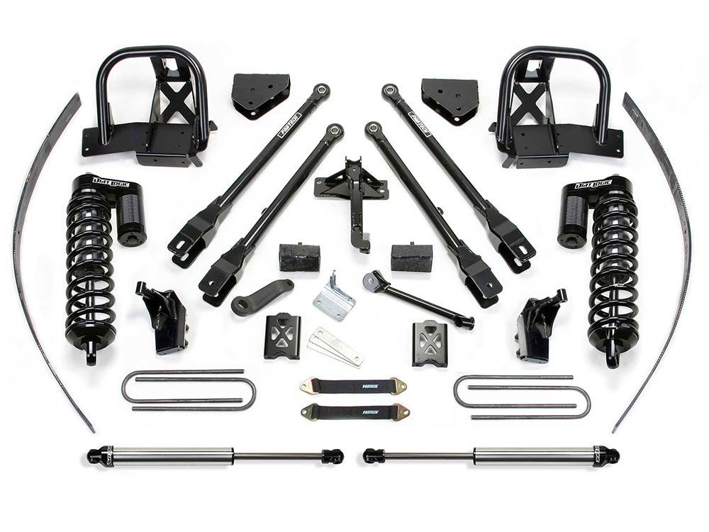 8" 2011-2016 Ford F250 4WD (w/o Factory Overload) 4 Link Lift Kit by Fabtech