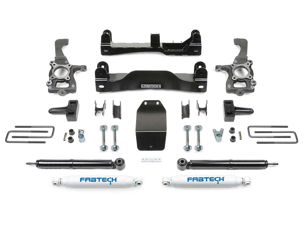 4" 2009-2013 Ford F150 4WD Basic Lift Kit by Fabtech