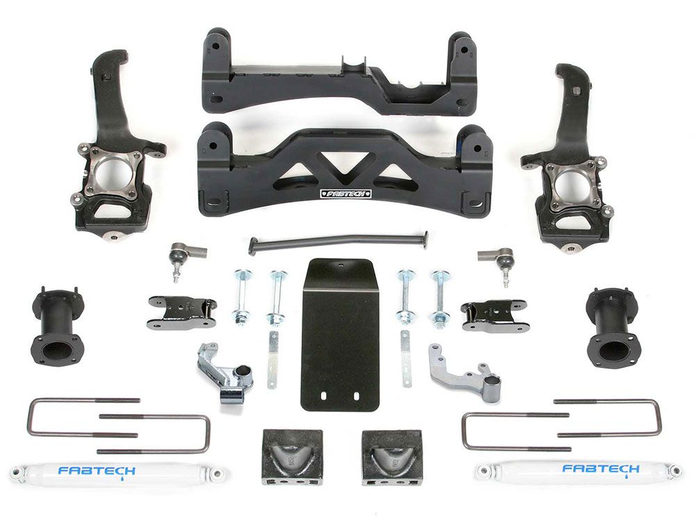 6" 2014 Ford F150 SuperCrew 4WD Basic Lift Kit by Fabtech