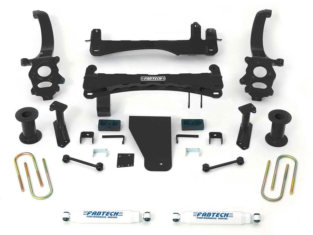 6" 2018-2021 Nissan Titan 4WD Lift Kit by Fabtech