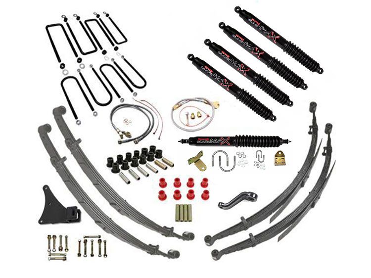 3-4" 1986-1998 Ford F350 Solid Axle 4WD Premium Lift Kit  by Jack-It