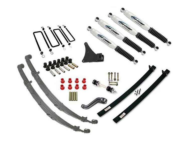 3-4" 1986-1998 Ford F350 Solid Axle 4WD Budget Lift Kit  by Jack-It