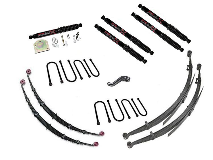 4" 1999-2/99 Ford F250/F350 4WD Premium Lift Kit  by Jack-It