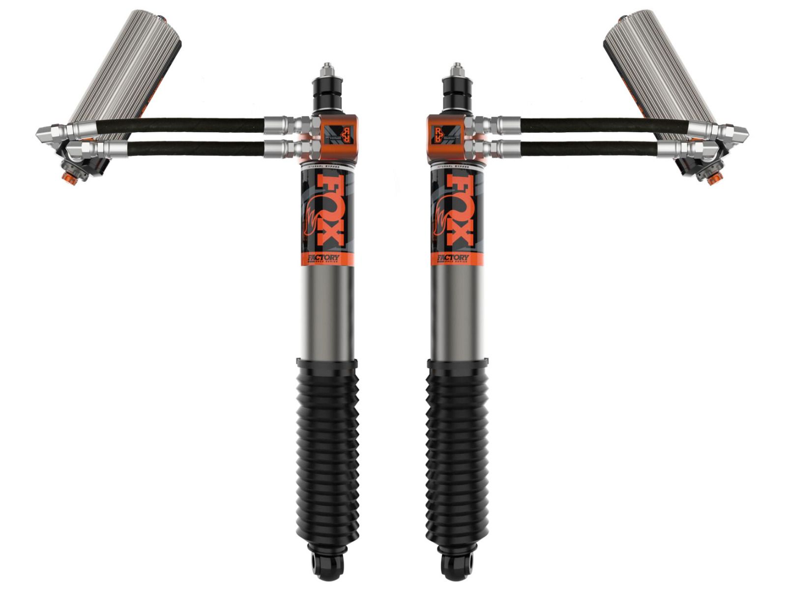 Tundra 2022-2024 Toyota (w/1-2" lift) - Factory Race Series 3.0 Internal Bypass Adjustable Shocks (Rear Pair) by Fox Shocks