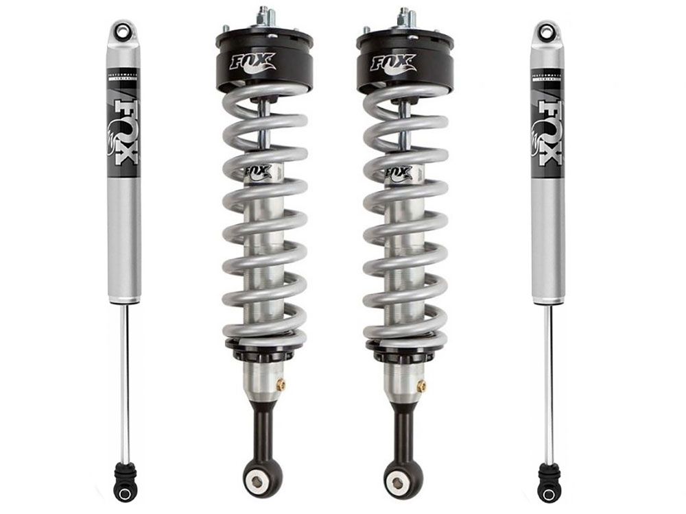 Sierra 1500 2019-2023 GMC 4wd & 2wd - Fox 2.0 Performance Series Coil-Overs & Shocks (0" to 2" Front Lift / Set of 4)