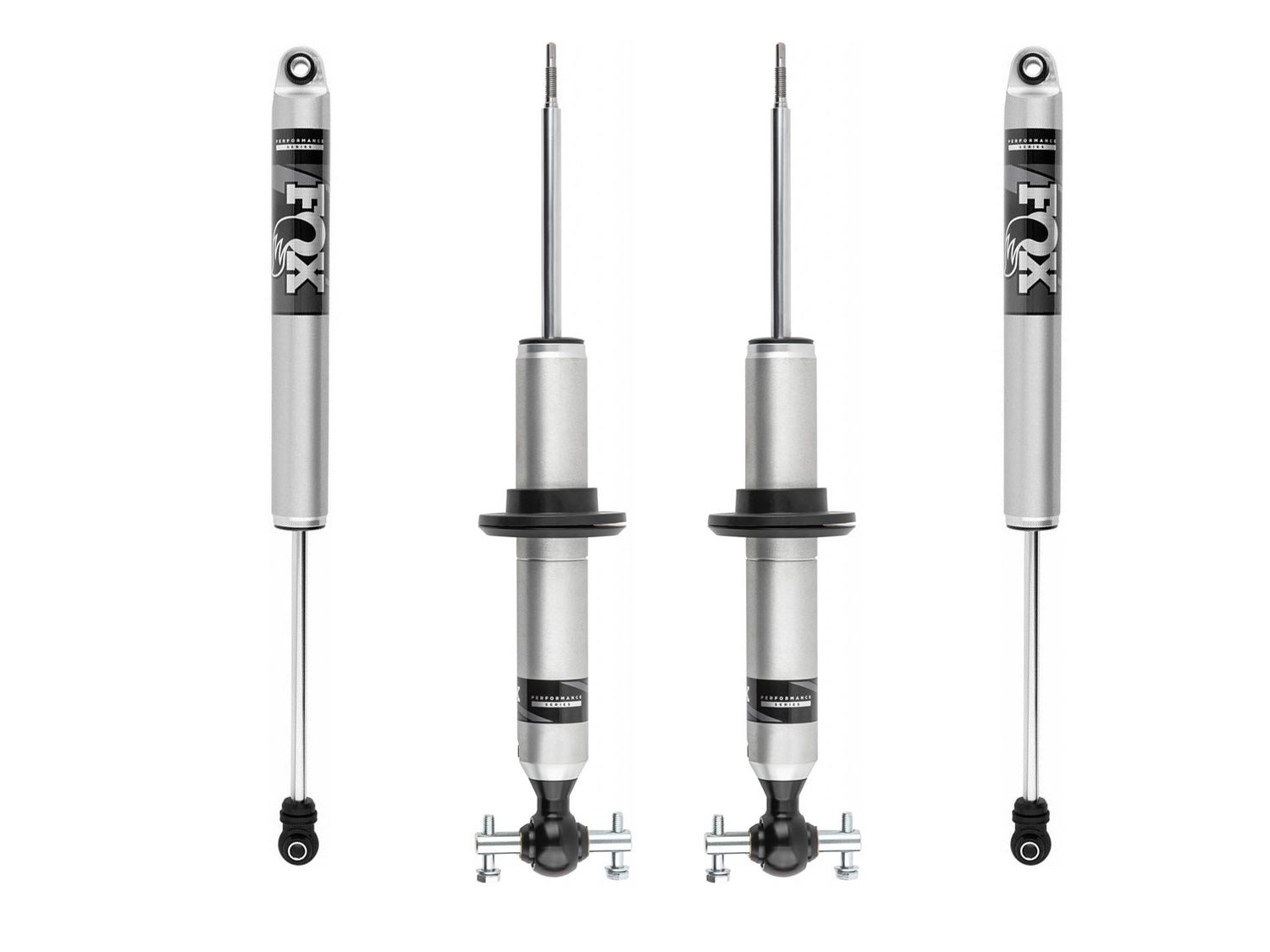 2007-2013 GMC Sierra 1500 Fox 2.0 Snap Ring Coil-Over Shocks (0-2" Front Lift / Set of 4)