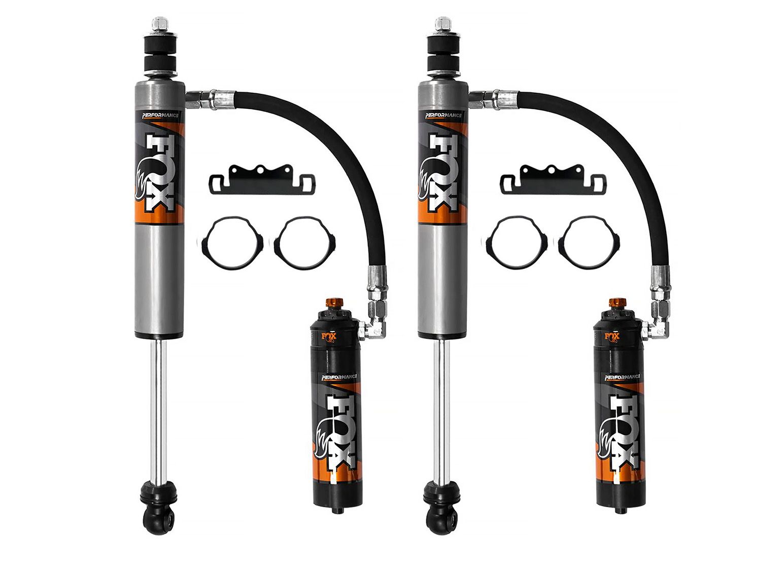 Tacoma 2005-2023 Toyota (w/2-3" lift) - Fox 2.5 Performance Elite Series Shocks (REAR Pair)