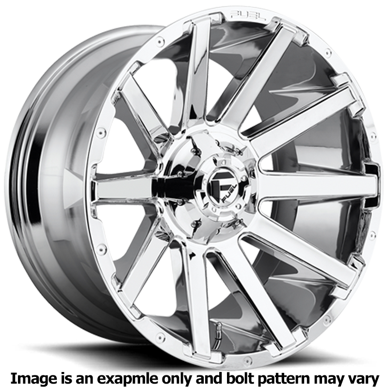 Contra Series D614 Chrome Wheel D61420909857 by Fuel