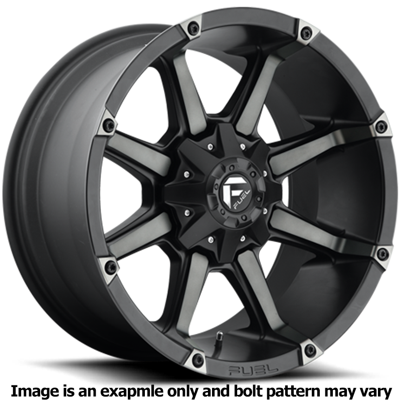 Coupler Series D556 Matte Black/Machined Wheel D55618909850 by Fuel