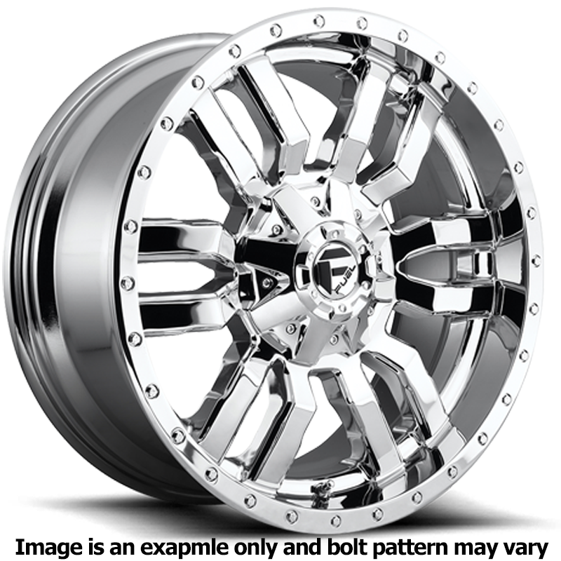 Sledge Series D631 Chrome Wheel D63120909850 by Fuel