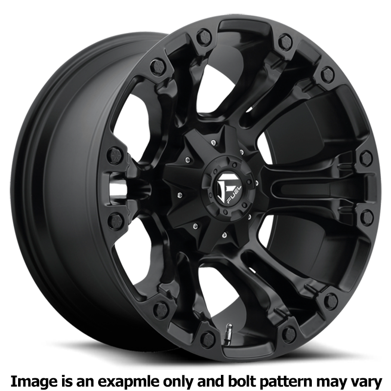 Vapor Series D560 Matte Black Wheel D56017902645 by Fuel