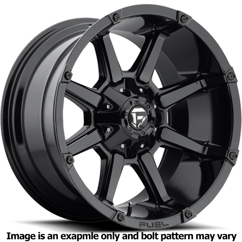 Coupler Series D575 Gloss Black Wheel D57520901750 by Fuel