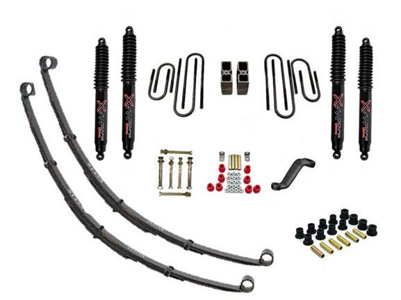 2.5" 1967-1972 Chevy 1/2 & 3/4 ton Pickup 4WD Budget Lift Kit by Jack-It