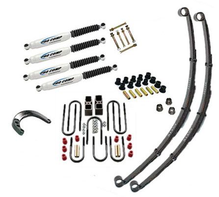 4" 1973-1987 GMC 1/2 ton Pickup 4WD Budget Lift Kit by Jack-It