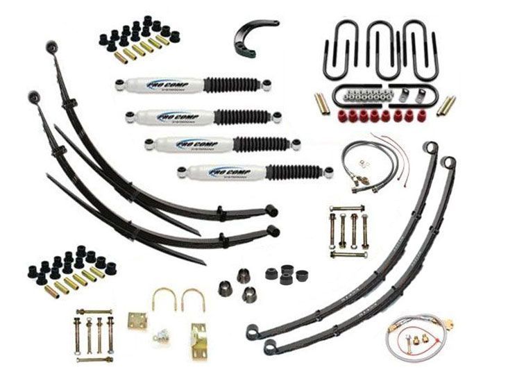 6" 1973-1987 Chevy 1/2 ton Pickup 4WD Premium Lift Kit by Jack-It