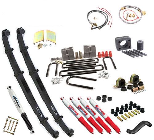8" 1977-1991 Chevy 1 ton Pickup 4WD Deluxe Lift Kit by Jack-It