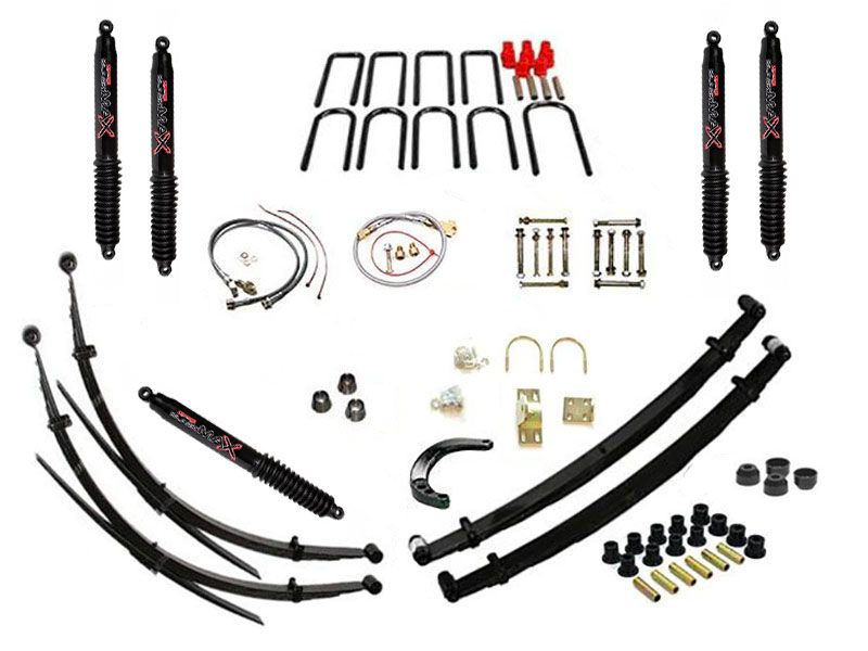 4" 1969-1972 Chevy 1/2 & 3/4 ton Pickup 4WD Premium Lift Kit by Jack-It