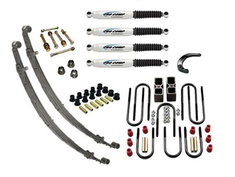 4" 1988-1991 Chevy Suburban 1/2 ton 4WD Budget Lift Kit by Jack-It
