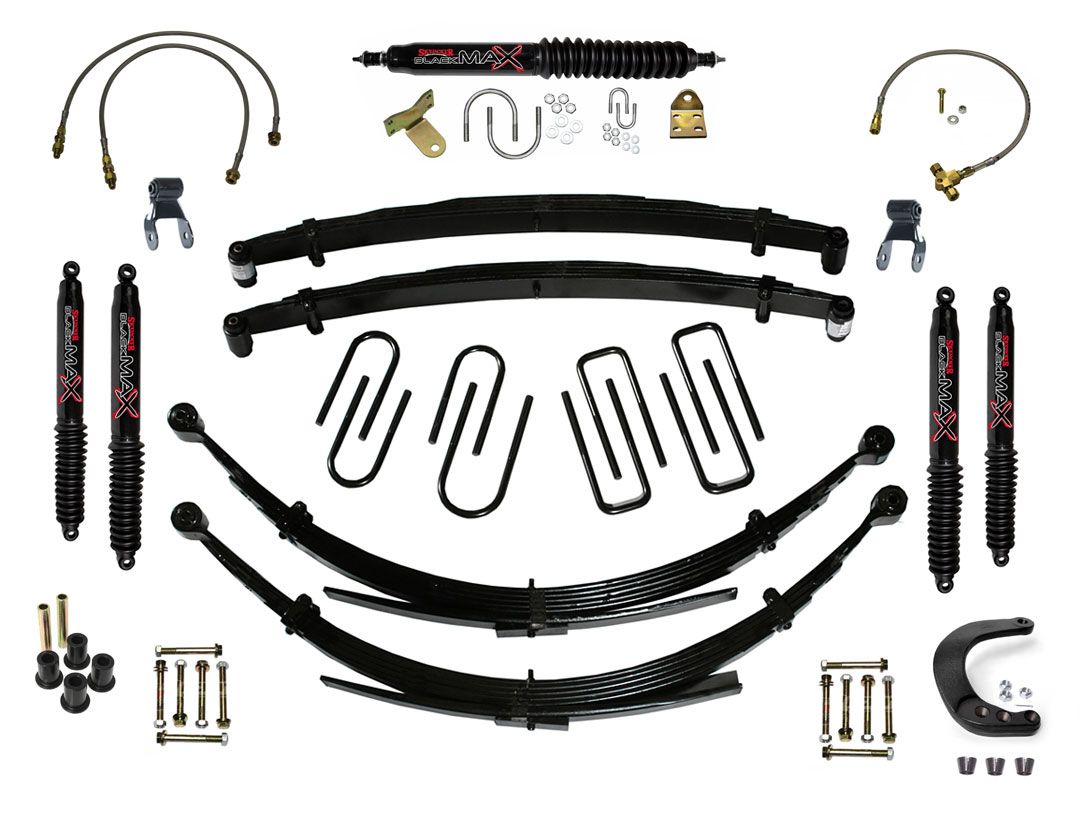 6" 1969-1972 Chevy 1/2 & 3/4 ton Pickup 4WD Premium Lift Kit by Jack-It