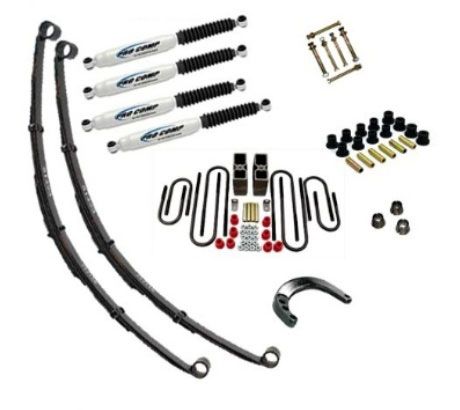 4" 1967-1972 Chevy Suburban 1/2 & 3/4 ton 4WD Budget Lift Kit by Jack-It